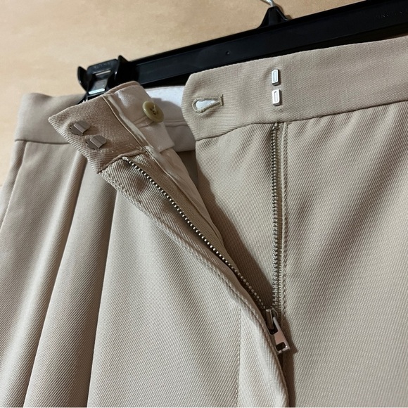 Aritzia | Babaton Vogue Pants Wool High Waisted Pleated Trousers Tapered Size 10 - Picture 5 of 15